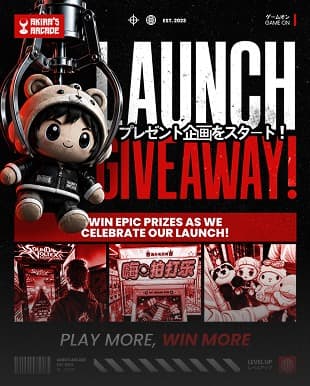 Launch Giveaway! graphic design project