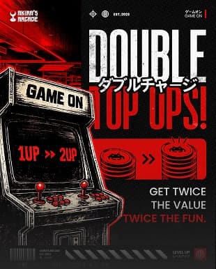 Double Up Ups! graphic design project