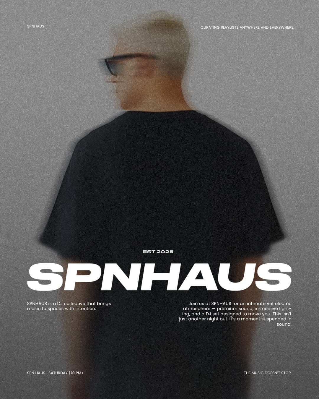 SPNHAUS Campaign 3 graphic design project